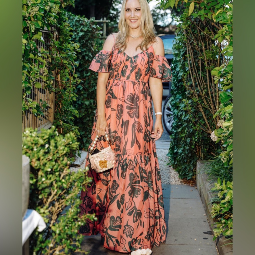 Tanya Taylor Floral Maxi Dress